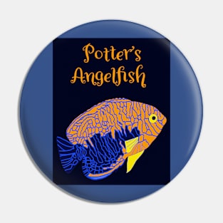 Potter's Angelfish Pin