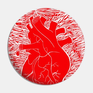 Red Heart Pin