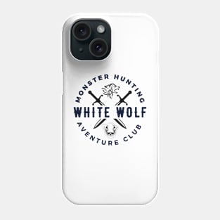 White Wolf - Monster Hunting Adventure Club - White Phone Case