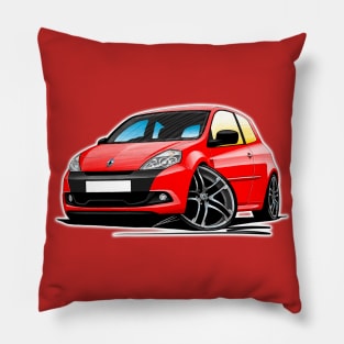 RenaultSport Clio 200 Red Pillow