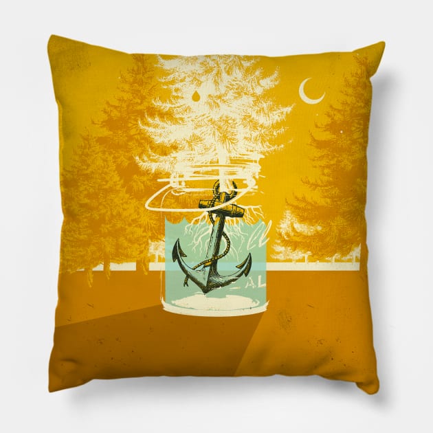 MASON ANCHOR Pillow by Showdeer