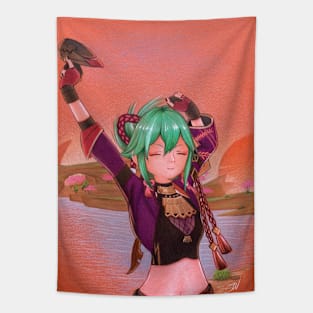 Kuki Shinobu Tapestry