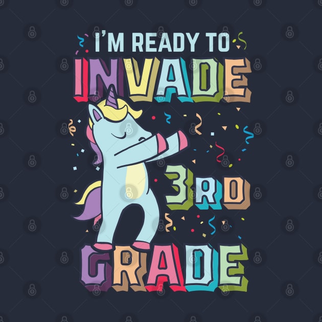 I'm ready to invade 3rd grade Dabbing unicorn by TheBlackCatprints