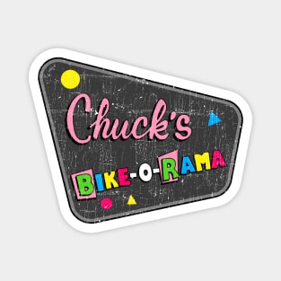 Chuck's Bike-O-Rama - Pee Wee Herman Bike Shop Magnet