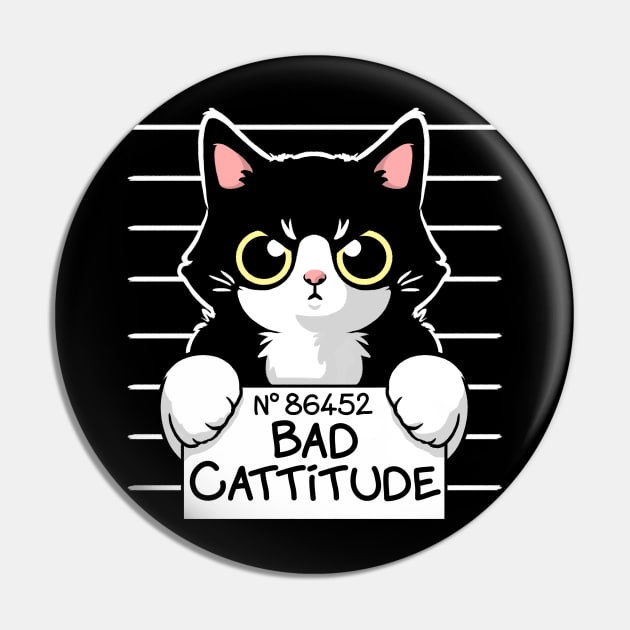 Bad cattitude prisoner cat Pin by NemiMakeit