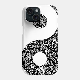 Yin Yang Zentangle Phone Case