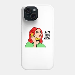 Full color design, black lettering, small on the front - Tim's Version Phone Case