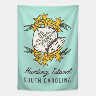 Hunting Island South Carolina SC Tourist Souvenir Tapestry