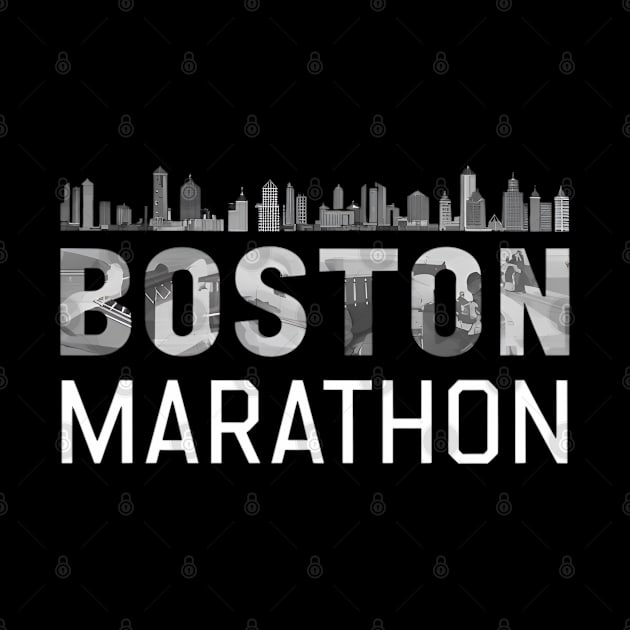 boston marathon 2024 by CreationArt8