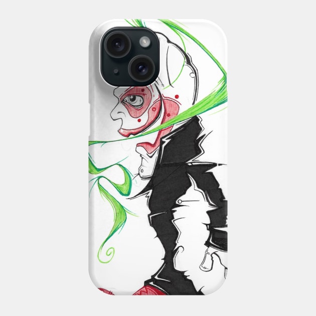 A Klown Trio 3 black clown Phone Case by tl011210