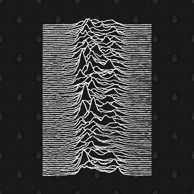 Unknown Pleasures Black and White by arkitekta