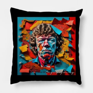 Angus Young // Paper Art Pillow