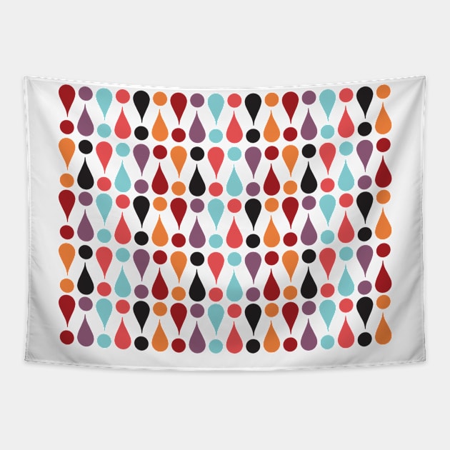 exclamation pattern Tapestry by simpleco