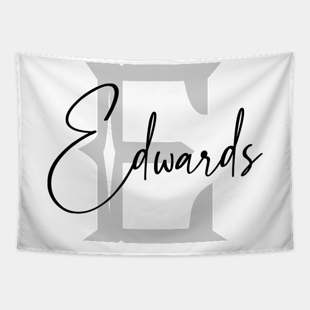 Edwards Second Name, Edwards Family Name, Edwards Middle Name Tapestry by Huosani