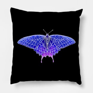 Galaxy Butterfly Pillow