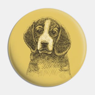 Cute Beagle Pin