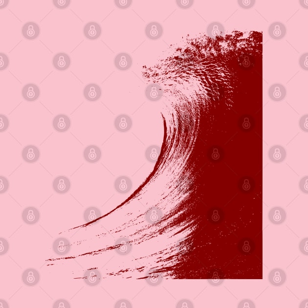 The Red Wave by Davey's Designs