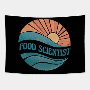 Retro Vintage Art - Food Scientist Tapestry