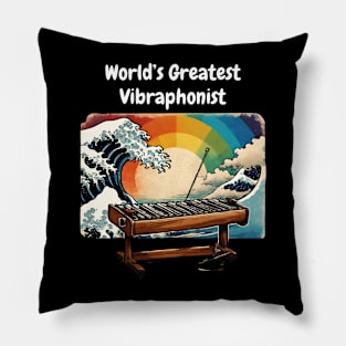 World's Greatest Vibraphone Player Vibraphonist in the Great Wave of 80s Pillow