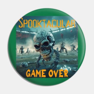 Spooktacular GAME OVER Pin