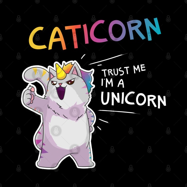 Meowgical Caticorn T Shirt| Kittycorn Shirt by GigibeanCreations