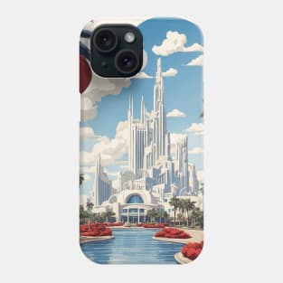 Orlando Florida United States of America Tourism Vintage Poster Phone Case