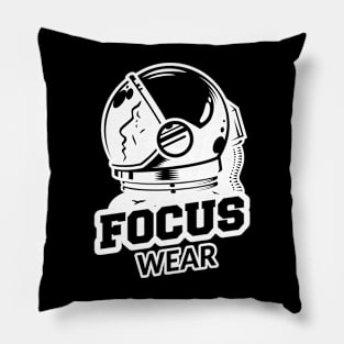 Focus Wear Astronaut White Pillow