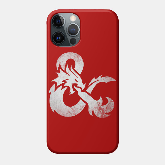 Dungeons & Dragons (Aged) - Dungeons And Dragons - Phone Case