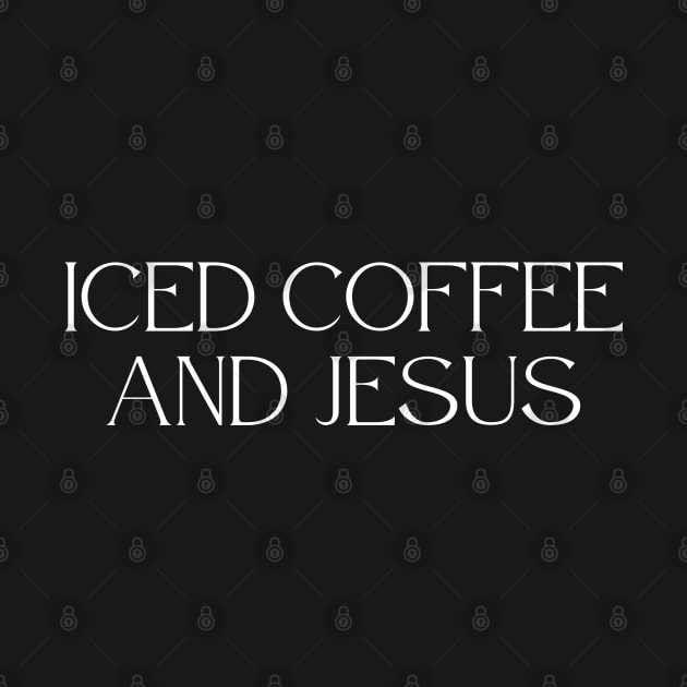 Iced Coffee And Jesus by HobbyAndArt