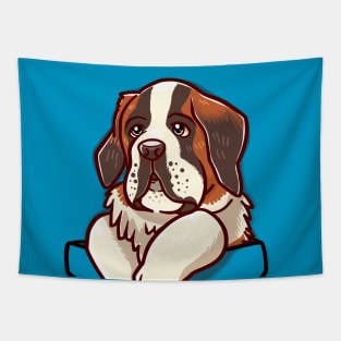 Pocket St Bernard Tapestry