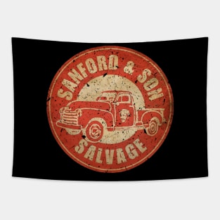 vintage Sanford and Son Salvage Tapestry