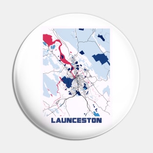 Launceston - Australia MilkTea City Map Pin