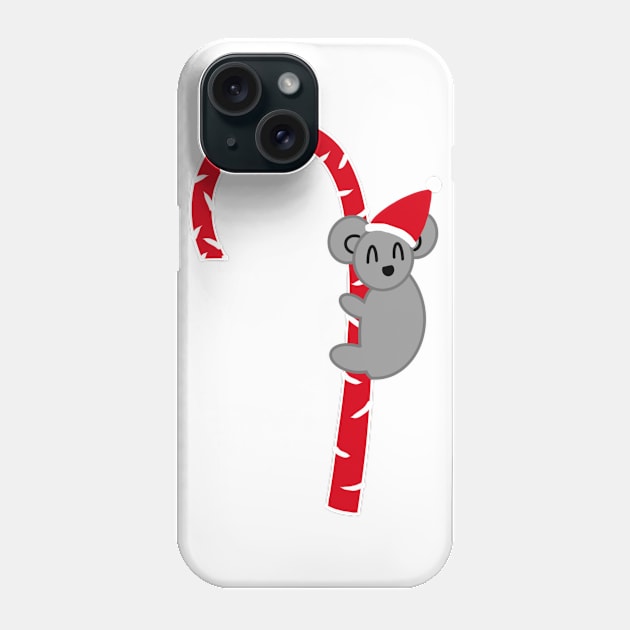 Christmas Koala Phone Case by theidealteal