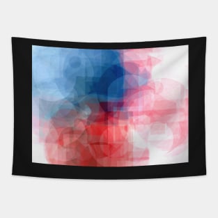 Red White and Blue Tapestry
