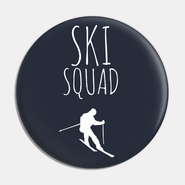 SKI SQUAD - SKIING Pin by PlexWears