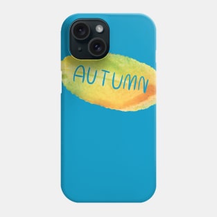 Colorful autumn leaf Phone Case