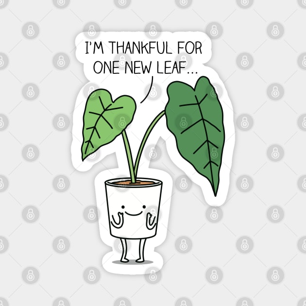 New leaf Magnet by milkyprint