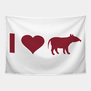 I love tapirs gift idea baby lover Tapestry