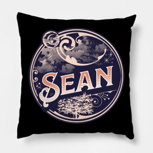 Sean Name Tshirt Pillow