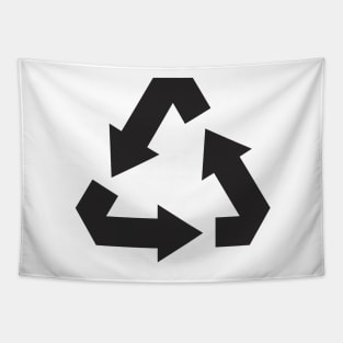 Recycle Symbol Tapestry