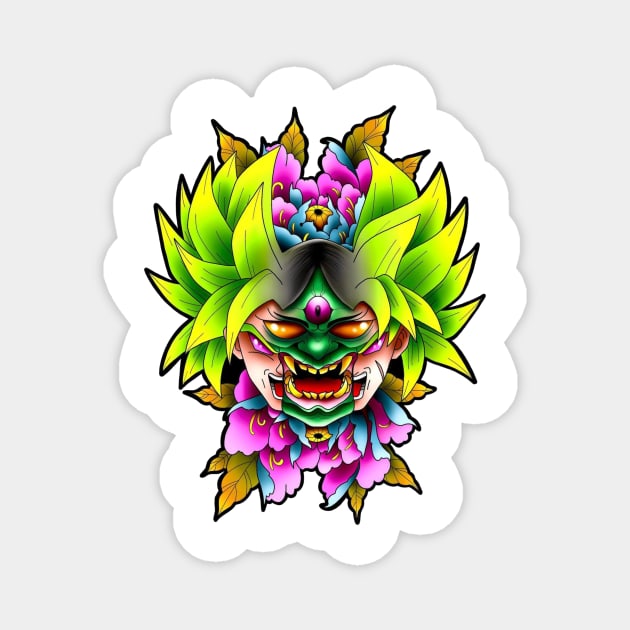 broly Magnet by primemoment