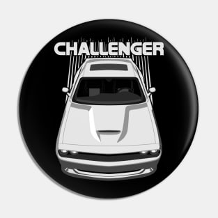 Challenger - White Pin