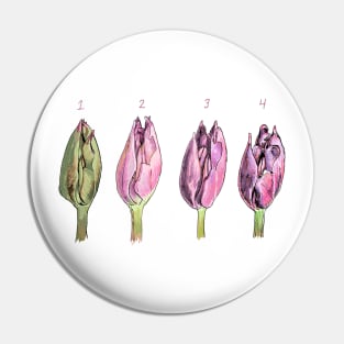 Tulip Study Pin