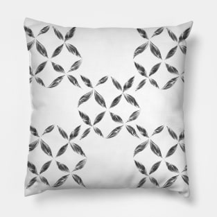 Flowerbed (white) Pillow