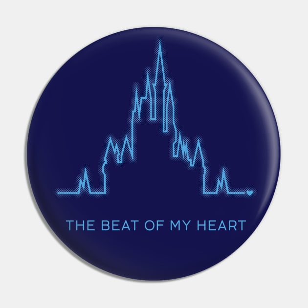 Beat Of My Heart (Blue) Pin by Heyday Threads