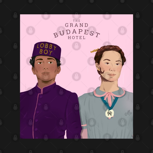 The Grand Budapest Hotel by ouiouicathy