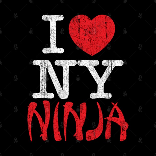 I Love NY Ninja by huckblade