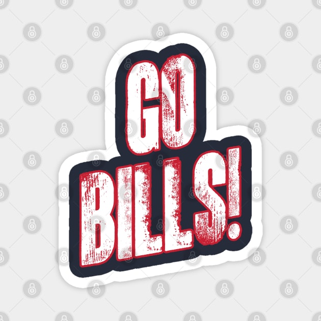 Go Bills! v2 Magnet by Emma