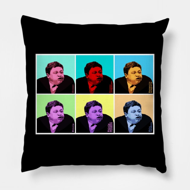 Fantozzi Pop Art Pillow by ksdsgn