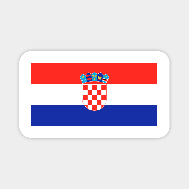 Republic of Croatia Magnet by Wickedcartoons